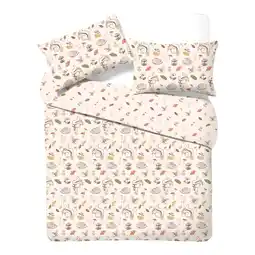 Morrisons Nutmeg Easy Care Woodland Forage Duvet Set Double offer