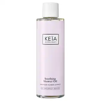 Morrisons Keia Soothing Shower Oil Lavender offer