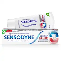 Morrisons Sensodyne Sensitive Teeth Toothpaste Sensitivity & Gum Whitening offer