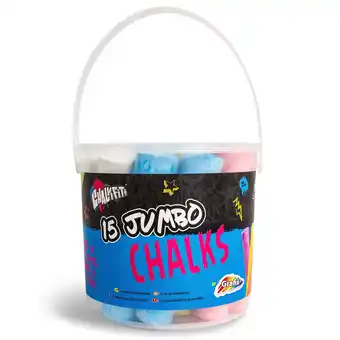 Morrisons Grafix 15 Jumbo Chalks offer