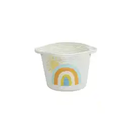 Morrisons Nutmeg Kids Storage Basket Rainbow offer