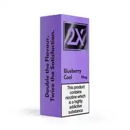 Morrisons 2X Blueberry Cool E-Liquid 10mg offer