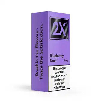 Morrisons 2X Blueberry Cool E-Liquid 10mg offer