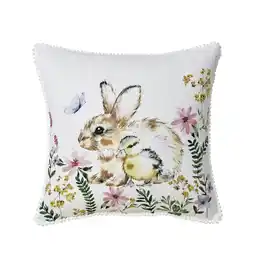 Morrisons Nutmeg Home Country Rabbit Cushion offer