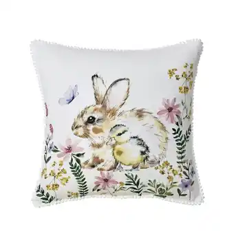 Morrisons Nutmeg Home Country Rabbit Cushion offer