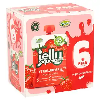 Morrisons Jelly Squeeze Strawberry Flavour Jelly offer