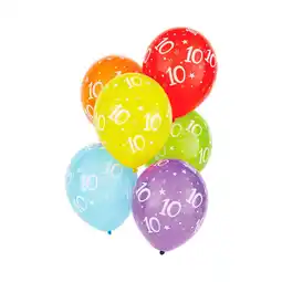 Morrisons Nutmeg Multicoloured No.10 Latex Balloon offer