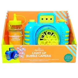 Morrisons Morrisons Light Up Bubble Camera offer