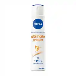 Morrisons Nivea Invisible Protect Anti-Perspirant Deodorant offer