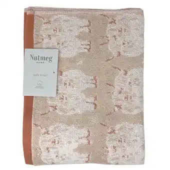 Morrisons Nutmeg Home Highland Cow Bath Towel offer