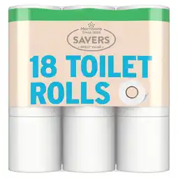 Morrisons Morrisons Savers 18 Toilet Rolls offer