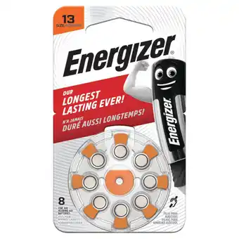 Morrisons Energizer Zinc Hearing Aid Batteries Size 13 offer