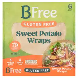 Morrisons BFree Wheat & Gluten Free 6 Sweet Potato Wraps offer