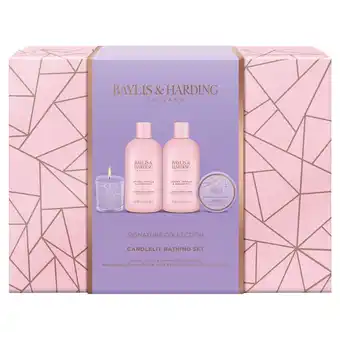 Morrisons Baylis & Harding Jojoba, Vanilla & Almond Oil Candle Gift Set offer