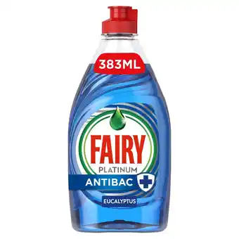 Morrisons Fairy Antibacterial Washing Up Liquid Eucalyptus offer