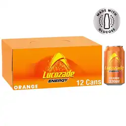 Morrisons Lucozade Energy Drink Orange Multipack offer