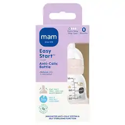 Morrisons Mam Easy Start Anti-Colic Bottle 0 Months offer
