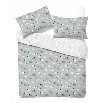 Morrisons Nutmeg Home Easy Care Sheep Duvet Double offer