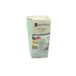 Morrisons Decorata Reusable Cups Mint offer