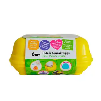 Morrisons Tomy Toomies Hide & Squeak Eggs offer