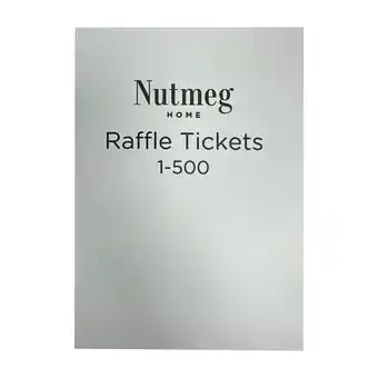 Morrisons Nutmeg Raffle Tickets 1-500 offer