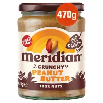 Morrisons Meridian Crunchy Peanut Butter offer