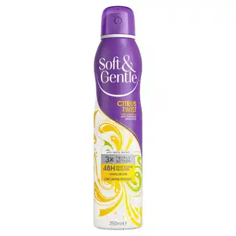 Morrisons Soft & Gentle Citrus Twist Anti-Perspirant Spray offer