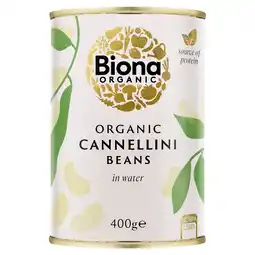 Morrisons Biona Organic Cannellini Beans In Water (400g) offer