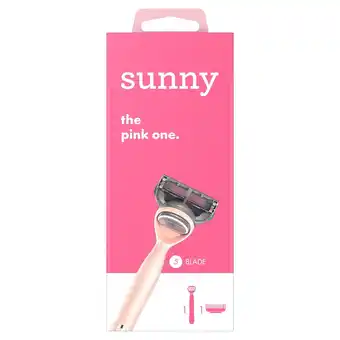 Morrisons Sunny The Pink One 5 Blade Razor offer