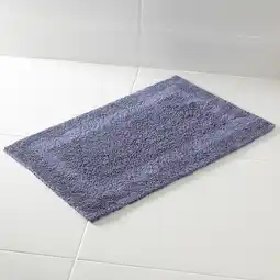 Morrisons Nutmeg Denim Blue Reversible Bath Mat offer