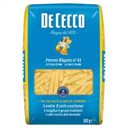 Morrisons De Cecco Penne Rigate offer