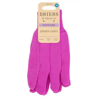 Morrisons Briers Jersey Gloves Pink (Hanging) offer