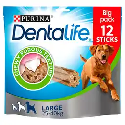 Morrisons Dentalife Chews Loyalty Pack For Large Dogs offer