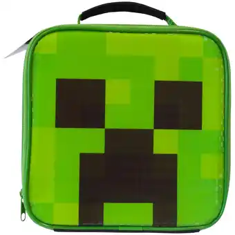 Morrisons Minecraft Creeper Lunch Bag offer