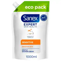 Morrisons Sanex Expert Skin Health Sensitive Shower Gel Refill offer