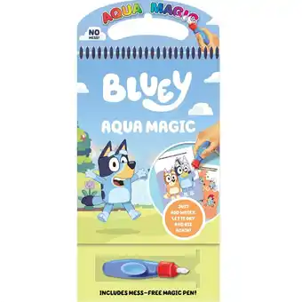 Morrisons Alligator Bluey Aqua Magic Book offer