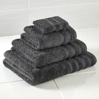 Morrisons Morrisons Graphite Hand Towel offer