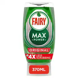 Morrisons Fairy Max Power Original Washing Up Liquid offer