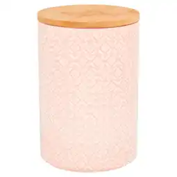 Morrisons Morrisons Blush Ceramic Storage Jar offer