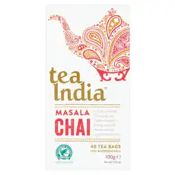 Morrisons Tea India Masala Chai 40 Tea Bags offer