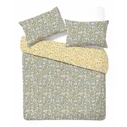 Morrisons Nutmeg Home Easy Care Ditsy Daisy Duvet Set King offer