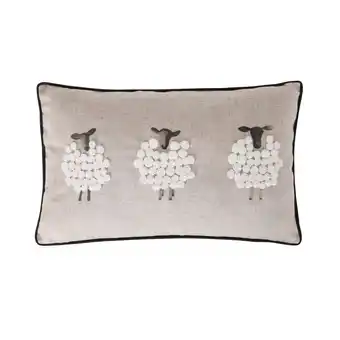 Morrisons Nutmeg Home Ewe & Me Sheep Cushion 30 x 50cm offer