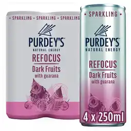 Morrisons Purdey's Natural Refocus Dark Fruits With Guarana offer