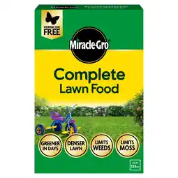 Morrisons Miracle-Gro Complete Lawn 135m2 offer