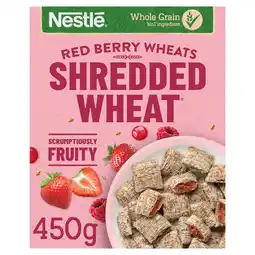 Morrisons Nestle Shredded Wheat Red Berries and Vanilla Cereal offer