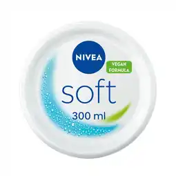 Morrisons NIVEA Soft Moisturising Cream for face, hands and body offer