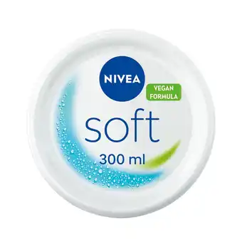 Morrisons NIVEA Soft Moisturising Cream for face, hands and body offer