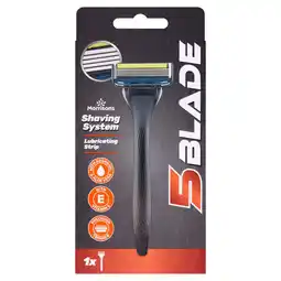 Morrisons Morrisons Five Blade System Razor offer