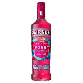 Morrisons Smirnoff Raspberry Crush Flavoured Vodka offer