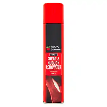 Morrisons Cherry Blossom Suede & Nubuck Renovator Black offer